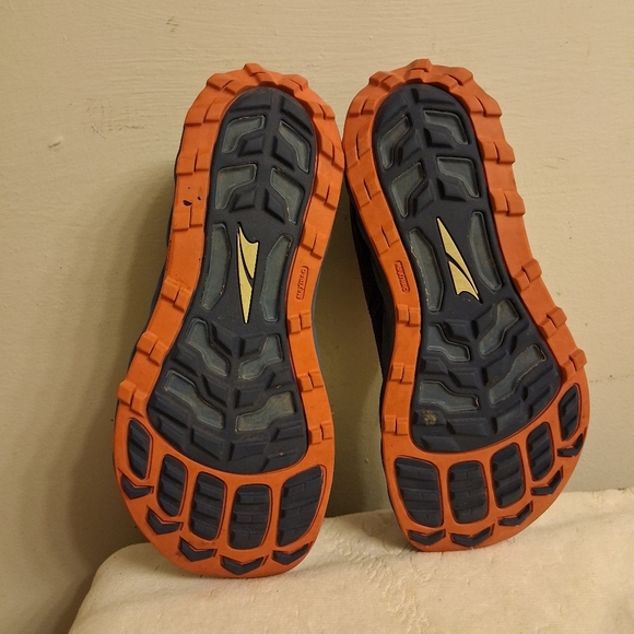 Women's ALTRA SUPERIOR 5 Navy and Orange Athletic Shoes size 7.5 - Picture 13 of 16